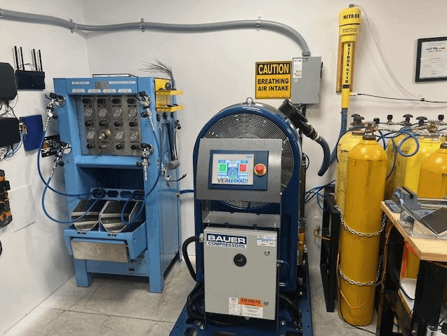 New at diving RABAC: Nitrox Fills up to 100% O₂